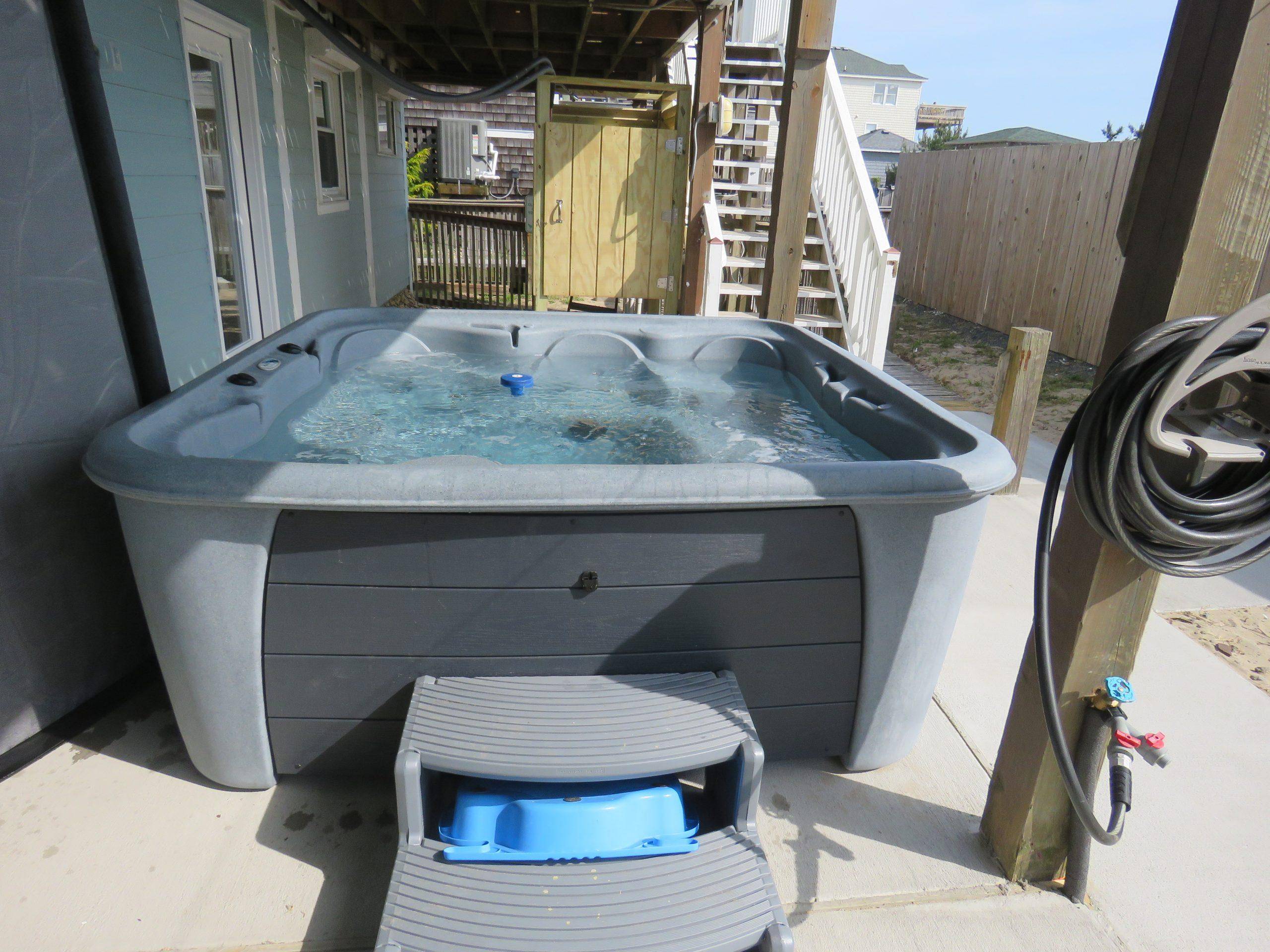 Take a Soak and Relax in the Jacuzzi Tub