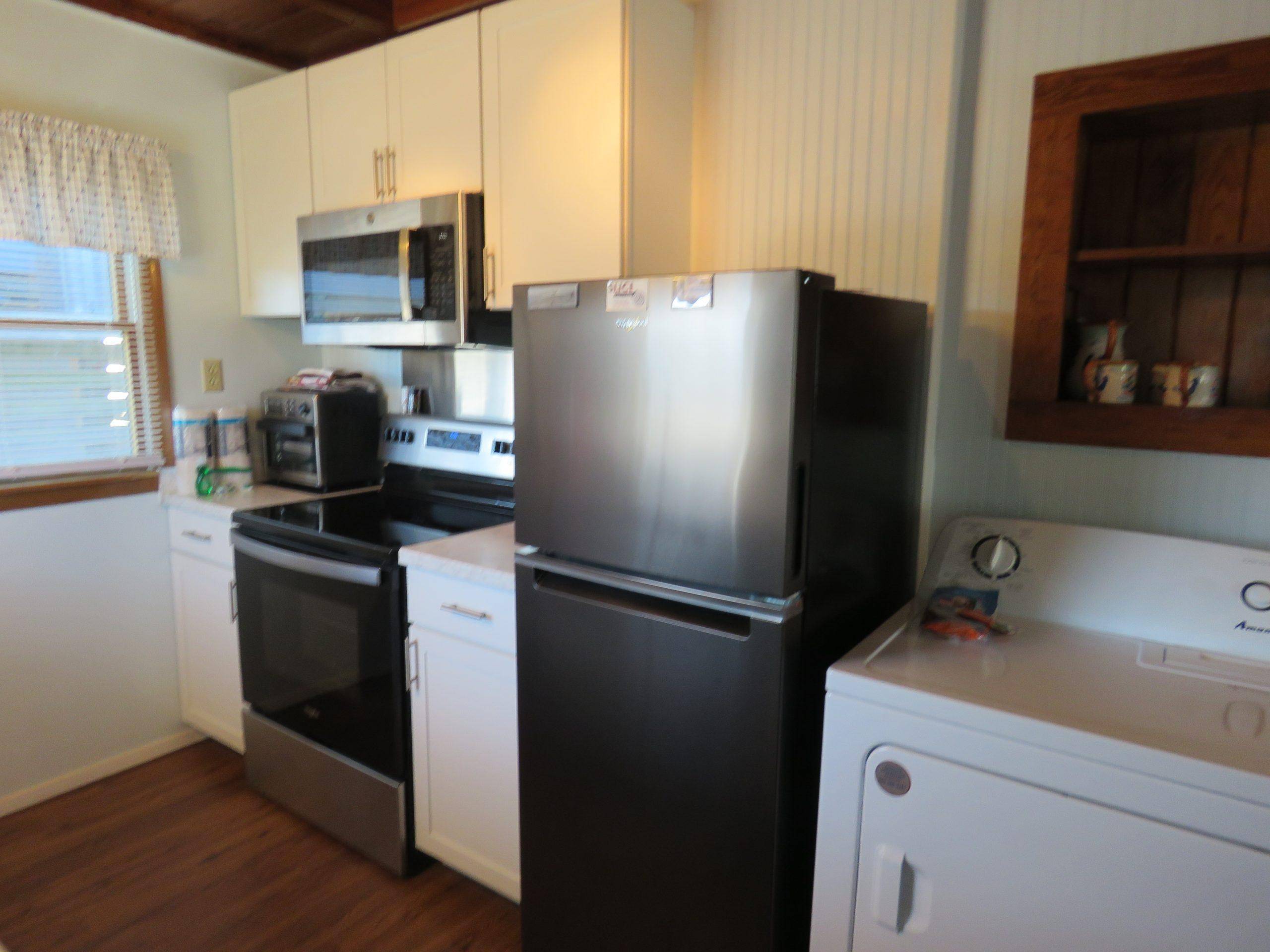 Fully stocked kitchen  