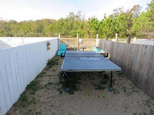 Outside ping pong table 