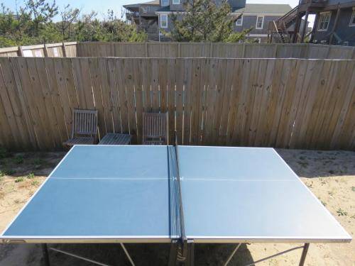 Play a game of ping pong in the sun 